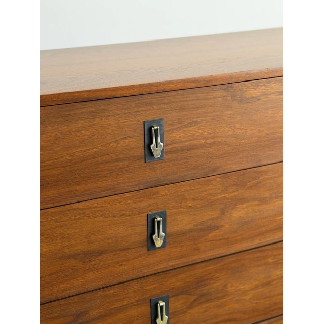 1960s John Keal for Brown Saltman Six Drawer Dresser, Attributed For Sale In Los Angeles - Image 6 of 11
