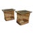 1980s Rattan and Cane Side Table by Davis Allen for McGuire - a Pair For Sale