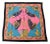 1970s Vintage Silk Hermes Scarf "Les Bissone De Venice" Hot Pink, Turquoise, Gold, Black, Gray, Purple For Sale