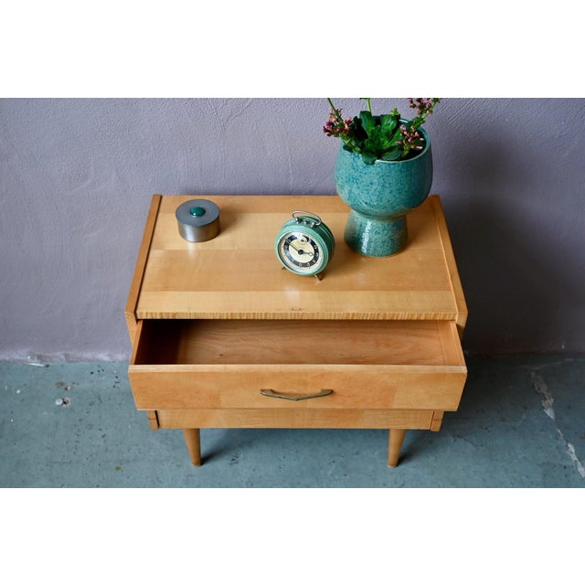 Vintage Scandinavian Bedside Table, 1970s For Sale - Image 6 of 12