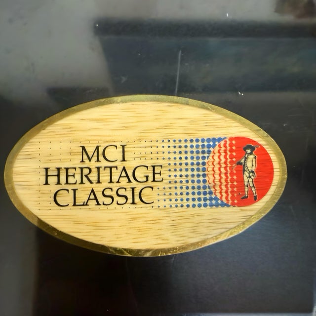 Mid-Century Modern Mid 20th Century Couroc of Monterey Heritage Classic Golf Tray For Sale - Image 3 of 5