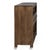 Rustic functional solid reclaimed wood console table with four spacious drawers and open upper and lower shelves. Clean,...