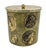 Piero Fornasetti (Italian, 1913–1988) Ice Bucket and Cover, ‘Monete’ Pattern 1950s-60s A cylindrical ice bucket and close-...