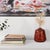 Sharma Crimson Gold Slanted Vase- Medium For Sale - Image 9 of 10