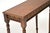 Vintage Georgian Style Leather Top Console Table, 1950 For Sale - Image 10 of 13