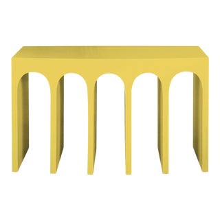 Minimalist Martin & Brockett Arcade Console - Summer Sun For Sale