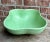 1950s 1950s Vintage Atomic Speckled Mint Green American Pottery Bowl Catchall For Sale - Image 5 of 5