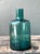 Late 20th Century Vintage Teal Glass Vase For Sale - Image 5 of 14