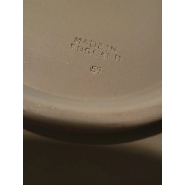 Add a touch of classic English elegance to your collection with this **Wedgwood Jasperware 8-Inch Celadon Green Sacrifice...