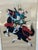 Vintage Pair of Paintings on Silk- Samurai on Horseback For Sale - Image 4 of 12