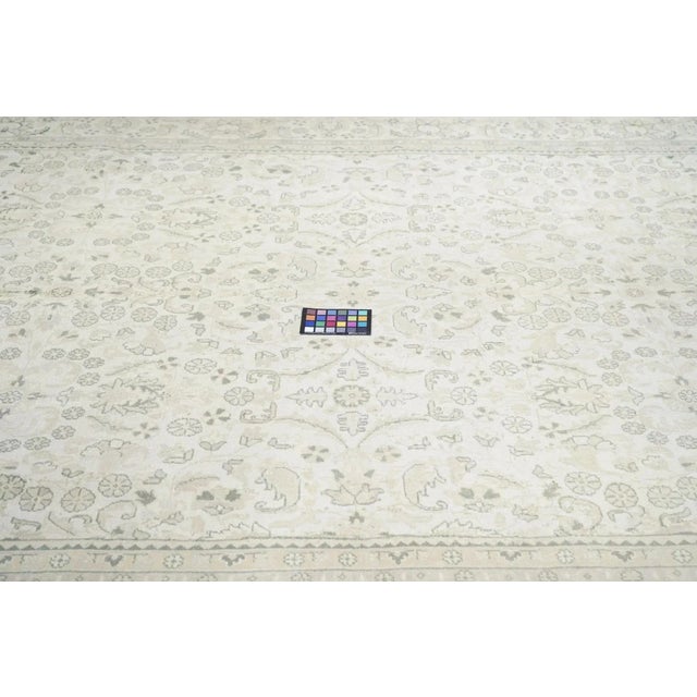 Vintage Persian Tabriz Rug 7'9'' X 11'3'' For Sale - Image 11 of 11