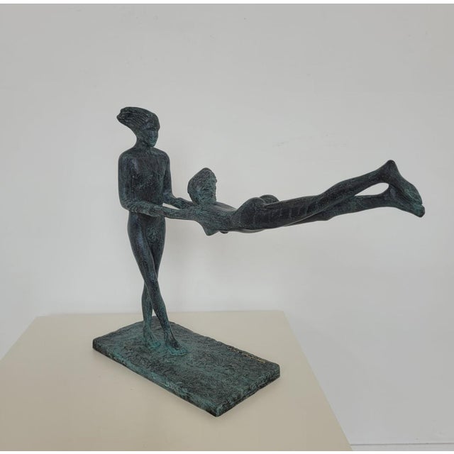 Black Antonio Giancaterino, Amanti, Bronze For Sale - Image 8 of 13