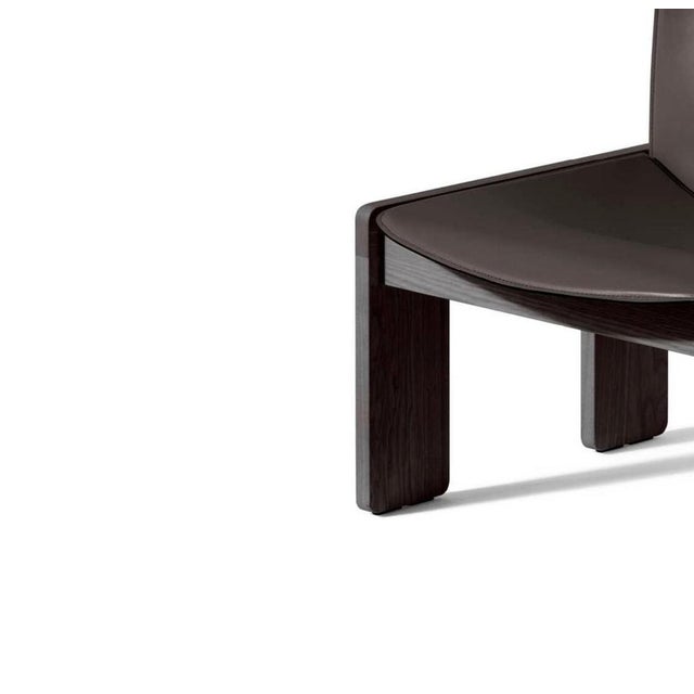 Black Lounge Chair by Afra and Tobia Scarpa for Cassina For Sale - Image 8 of 10