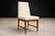 Cimo, Brazil, 1950 — Set of 8 Tall-Back Dining Chairs in Caviúna With Warm Bone Performance Linen For Sale - Image 16 of 16