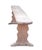 Long French Wabi-Sabi Pine Bench with Sculptural Trestle Supports, 1900 For Sale - Image 4 of 12