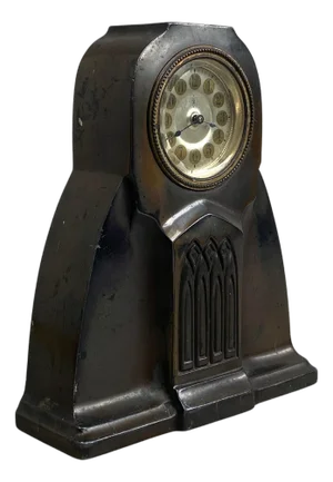 Small Art Nouveau Mantel Clock by Junghans Darmstadt, 1890s