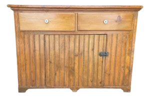 Antique Bead Board Dry Sink