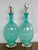 Mid-Century Modern Vintage Italian Murano Swirl Glass Lamps - A Pair For Sale - Image 3 of 12