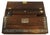 Rosewood Writing Slope with Floral Decor and Inlay, 19th Century, Set of 5 For Sale - Image 5 of 18