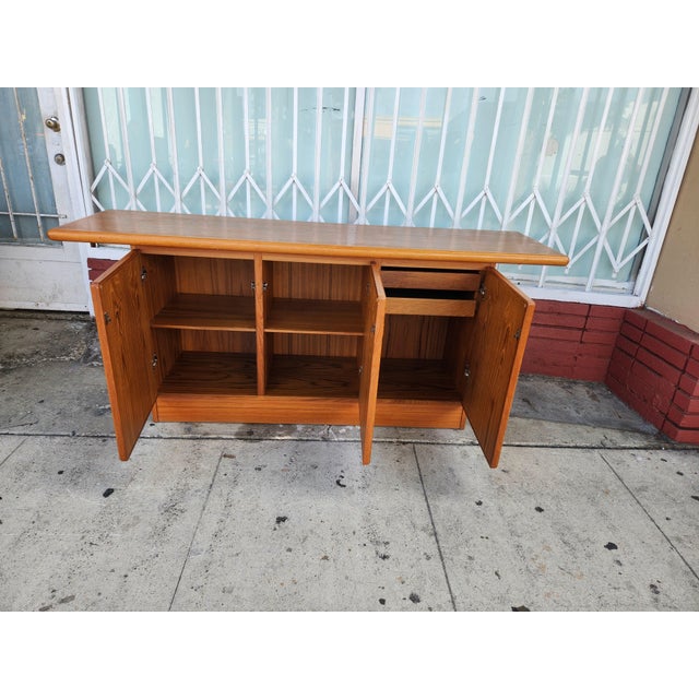 1960s Mid-Century Modern Teak Sideboard For Sale - Image 5 of 12