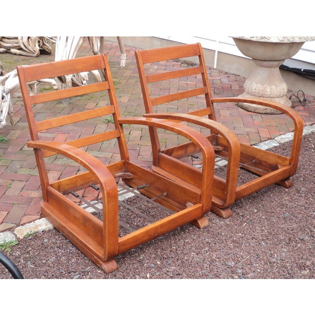 MidCentury Club Chairs A Pair Chairish