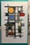 Abstract French Artist Patrice Bertin Geometric Composition Oil on Canvas Framed, Signed and Dated For Sale - Image 3 of 9