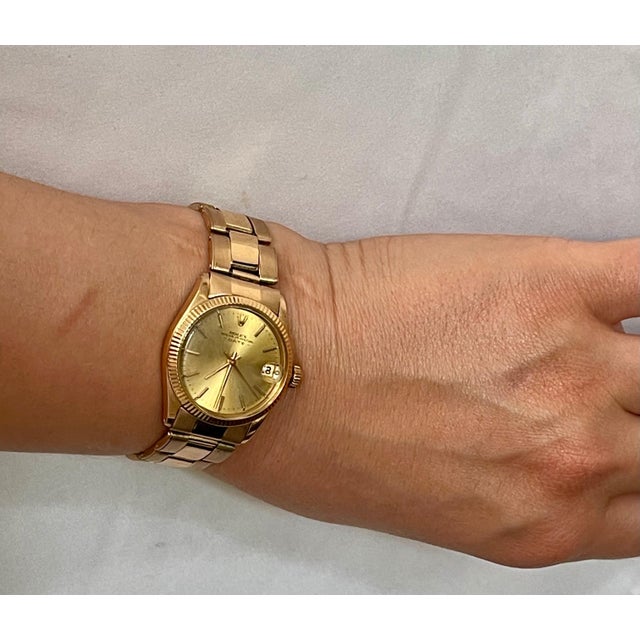 Rolex Oyster Perpatual Lady Datejust 28 Rose Gold Fluted Bezel Watch with 18k Everose gold Oyster w/ Oysterclasp Metal:...