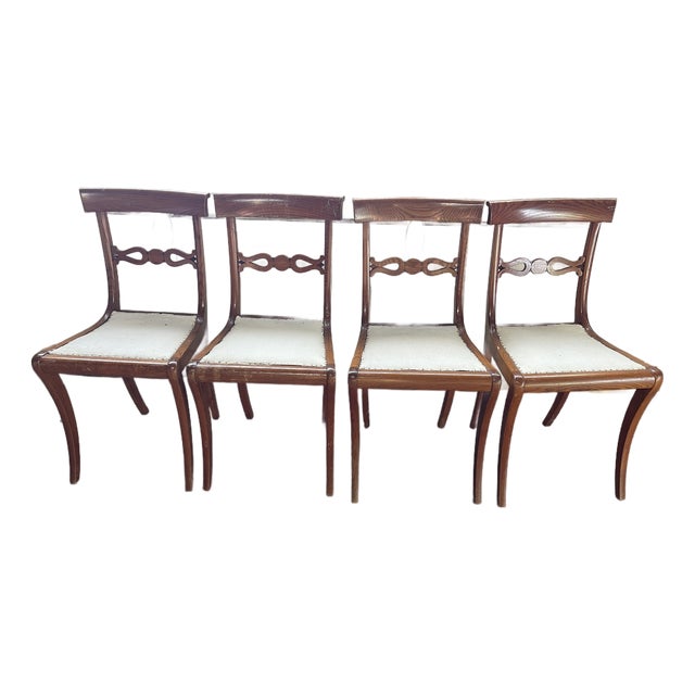 Early 20th Century Swedish Biedermeier Side Chairs For Sale