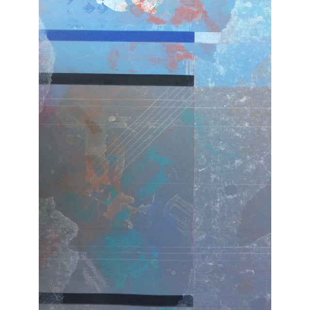 Robert Kelly "Asana II " Original Contemporary Abstract Lithograph For Sale In Chicago - Image 6 of 10