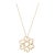 Tiffany & Co PalomaPicasso Loving Heart Flower Pendant Necklace, 18k Yellow Gold For Sale