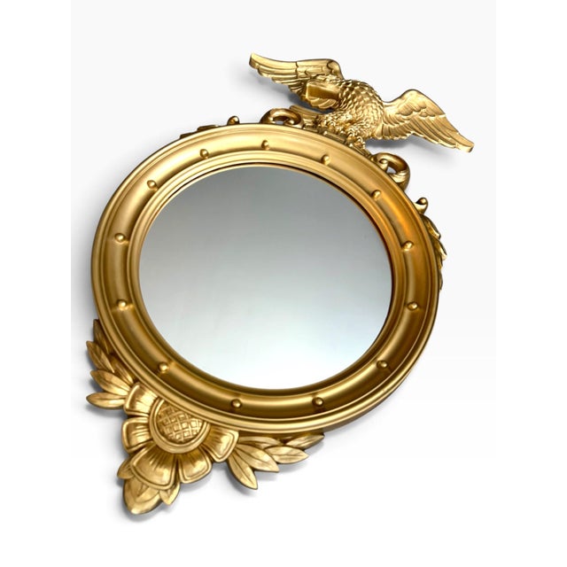 Traditional Vintage 1960 Syroco Federal Eagle Wall Mirror | Service Industries Inc. For Sale - Image 3 of 5