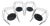 Set of Four Chairs "Lune D'argent" by Pascal Mourgue For Sale