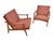 Mid-Century Modern Mid-Century Modern Walnut Arm Chairs - Set of 2 - Refinished! For Sale - Image 3 of 8