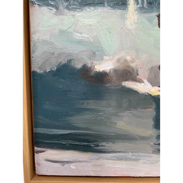 Contemporary Beach Painting of Surfer “Surf Arrangement No.60” by Doug Stotts For Sale - Image 6 of 8