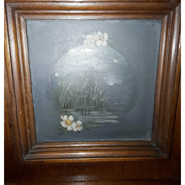 Brown Antique Cabinet For Sale - Image 8 of 10