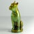 Ceramic Eosine Zsolnay Dog Figurine, 1980s For Sale - Image 7 of 10