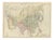 Antique Map of Asia with British India and Japan by Ran McNally, 1899 For Sale