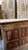 Antique Boho Vanity Hand-Carved Pink Sideboard Cabinet With Sunburst Doors For Sale In Orlando - Image 6 of 8