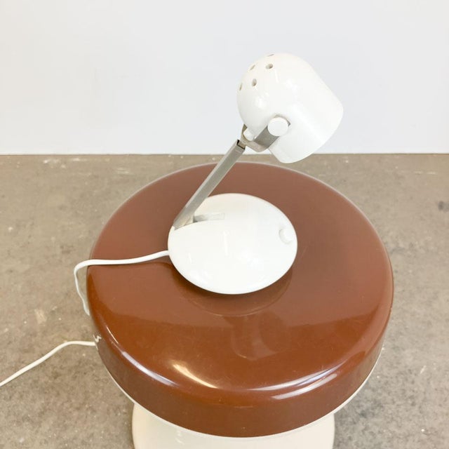 1970s Plastic with Metal Telescopic Table Lamp from Eichhoff-Werke GmbH, 1970s For Sale - Image 5 of 11