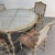 Vintage Dining Set in Faux Bamboo with Fabric, 1980s, Set of 5 For Sale - Image 10 of 16