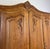Vintage French Louis XVI Style Carved Oak 4-Door Wardrobe For Sale - Image 5 of 12