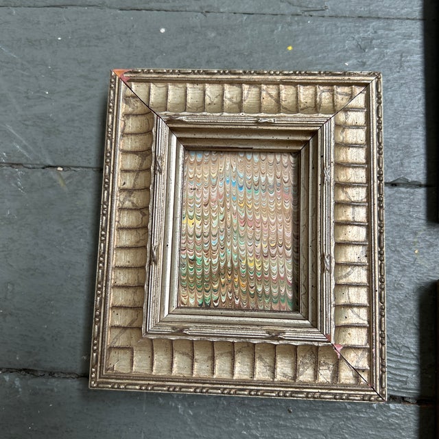 1980s Vintage Collection of 5 Miniature Picture Frames-Set of 5 For Sale - Image 5 of 7