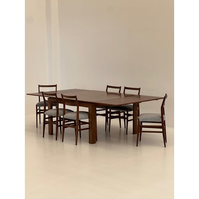 Vintage Extendable Square Dining Table, 1970s For Sale - Image 11 of 18