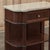 Wood Petite Louis XVI Marble-Top Console in Mahogany For Sale - Image 7 of 18