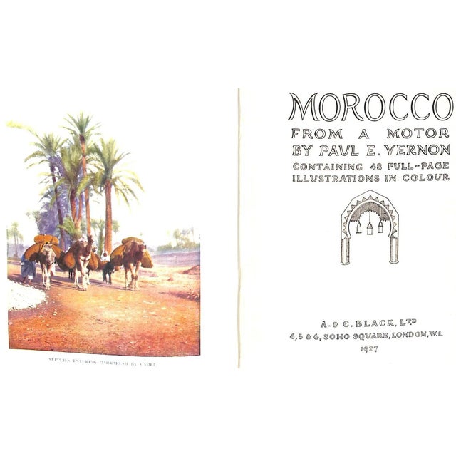 VERNON, Paul E. [184] pp. A. & C. Black, Ltd 1927 9" x 6 3/4" w/ 4-fold map laid-in at rear Containing 48 full-page...
