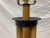 Wood 1960's Bamboo Column Table Lamp For Sale - Image 7 of 12