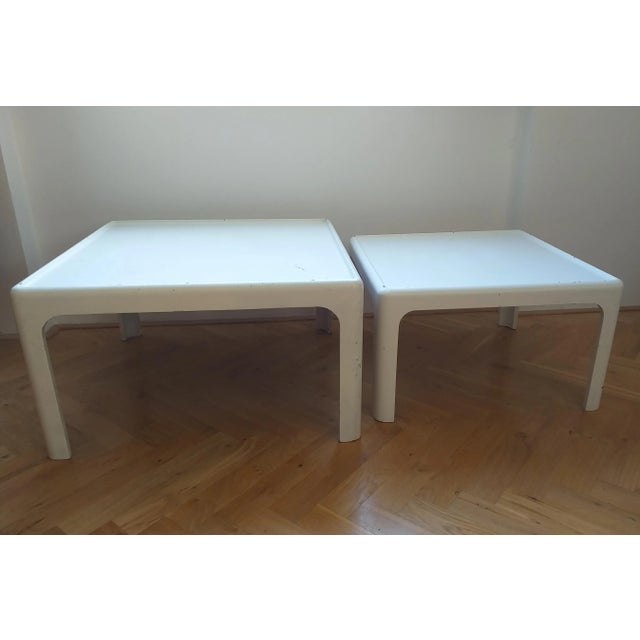 Coffee Tables by Peter Ghyczy and Ernst Moeckl, Germany, 1970s, Set of 2 For Sale - Image 10 of 11