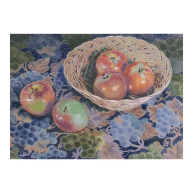 'Basket of Apples' by Maria Winkler, 1991, California League of Woman Artists, Sacramento, Boise Museum For Sale