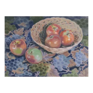 'Basket of Apples' by Maria Winkler, 1991, California League of Woman Artists, Sacramento, Boise Museum