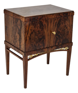 Swedish Grace Cabinet in Flamed Mahogany